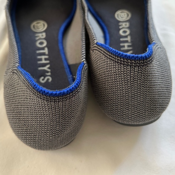 Rothy’s The Point Birdseye gray flats - Picture 8 of 9